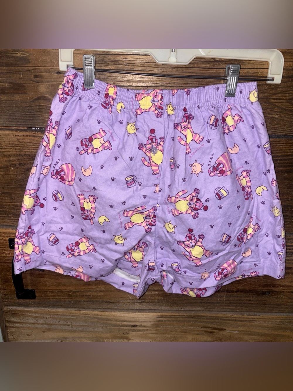 VINTAGE Y2K Xhilaration Lavender Print Women’s Lounge Shorts